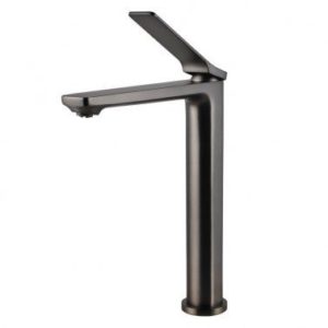 Brushed Gun Metal Grey Tall Kitchen Mixer