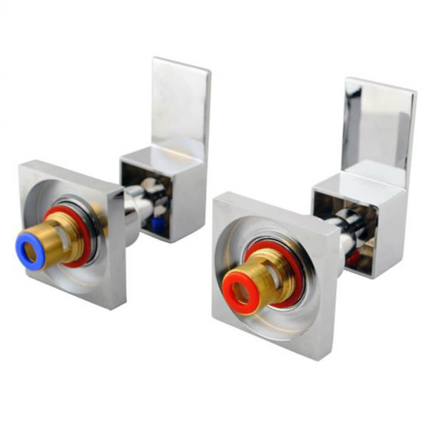 BLAZE Series Chrome Shower Wall Taps