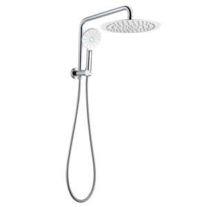 10'' Round Chrome Shower Station Top Water Inlet