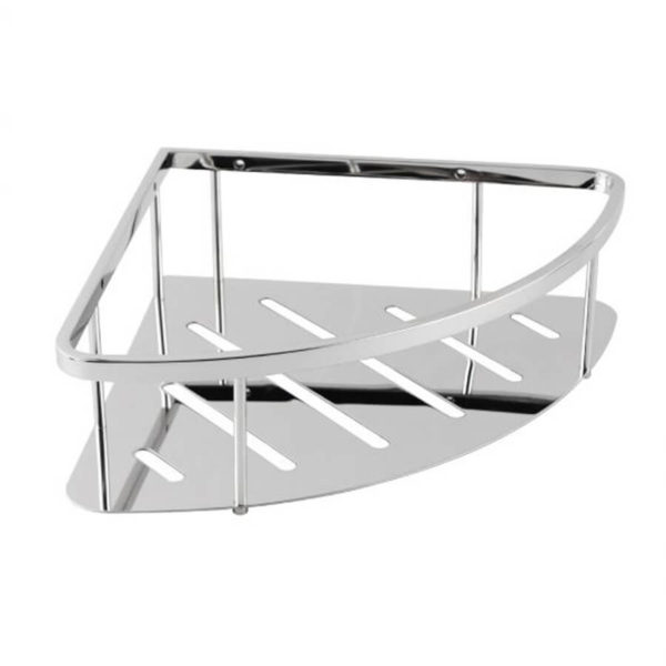 Chrome Stainless Steel Shower Shelf | Iconic Tiles Sydney