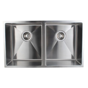 770X440X230mm Double Bowls Top/Undermount Kitchen/Laundry Stainless Steel Sink