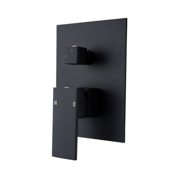 BLAZE Series Black Shower/Bath Mixer Diverter(color up)