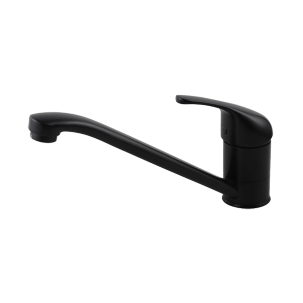 Matte Black Standard Kitchen Mixer Tap