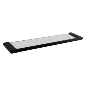 AU Series Black Glass Shelf