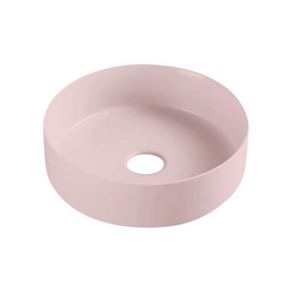 Matte Pink Fine Ceramic 346X346X114mm