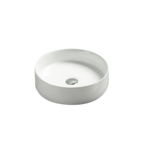 Above Counter Basin Gloss White 394X394X115mm