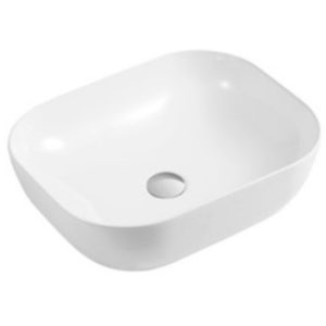 Above Counter Basin Gloss White 465X375X120MM