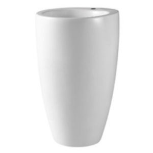 Ceramic Pedestal Basin Gloss White 550X515X850MM